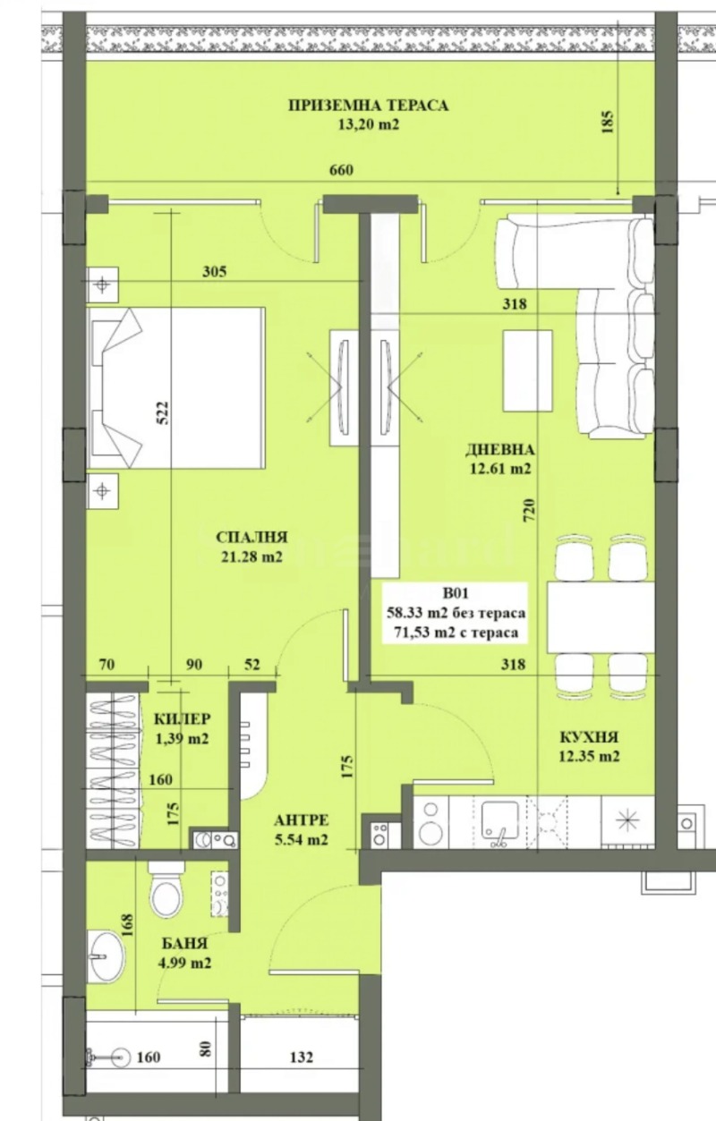 Продава 2-СТАЕН, гр. София, Манастирски ливади, снимка 2 - Апартаменти - 52226453