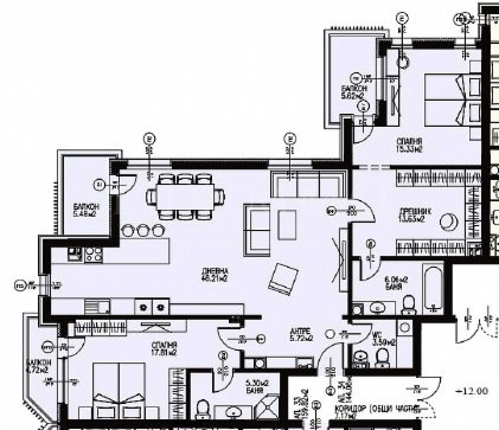 Продава 3-СТАЕН, гр. София, Драгалевци, снимка 3 - Апартаменти - 54653634