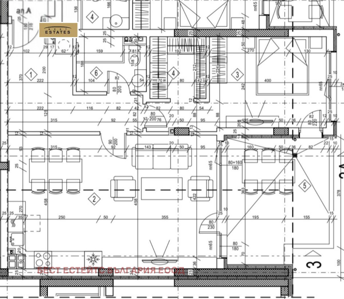 Продава 3-СТАЕН, гр. София, Кръстова вада, снимка 17 - Апартаменти - 56117188