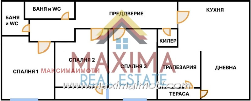 Til salg  3+ soveværelse Plovdiv , Trakiya , 160 kvm | 71649062