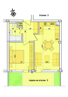 1 спаваћа соба Крастова вада, Софија 1