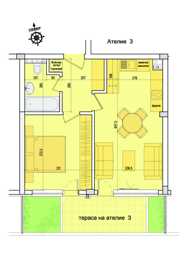 À venda  1 quarto Sofia , Krastova vada , 68 m² | 40103769 - imagem [2]