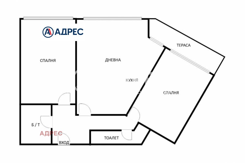 Til salg  2 soveværelser Varna , Briz , 94 kvm | 83602539 - billede [2]