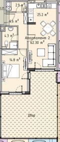 Продава 2-СТАЕН, град София, Витоша • 170000 € / 332491.10 лв. • 85755030 2