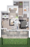 Продава 2-СТАЕН, град Пловдив, Христо Смирненски • 133140 € / 260399.21 лв. • 65210977 3