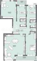 Продава МНОГОСТАЕН, град Пловдив, Гагарин • 280300 € / 548219.15 лв. • 88419429 2