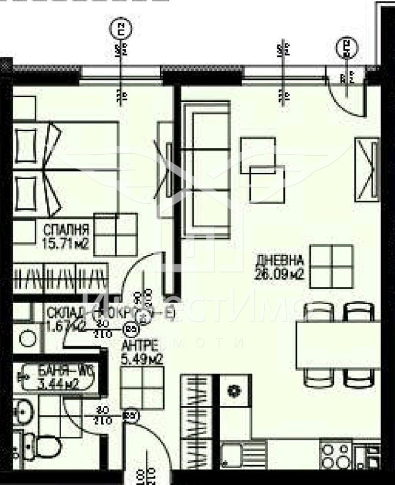 Продава 2-СТАЕН, гр. София, Драгалевци, снимка 2 - Апартаменти - 53100584