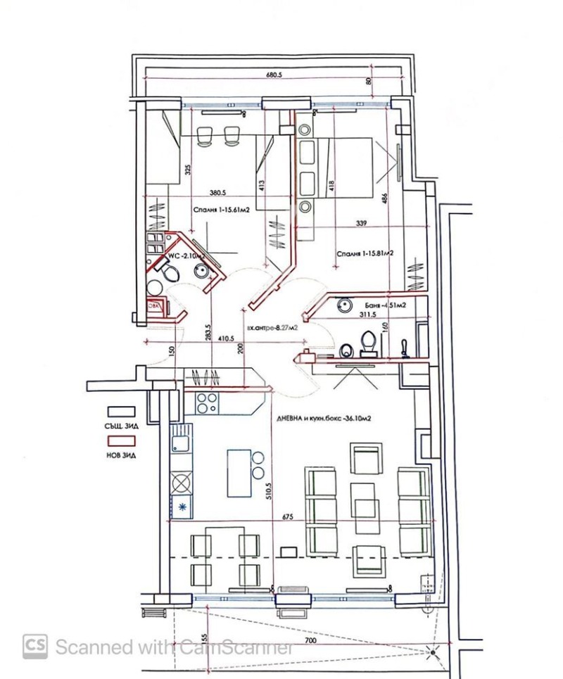 Продава 3-СТАЕН, гр. София, Кръстова вада, снимка 12 - Aпартаменти - 47279031