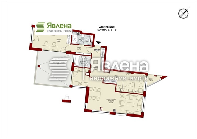 Продава 3-СТАЕН, гр. София, Сердика, снимка 2 - Aпартаменти - 49394420