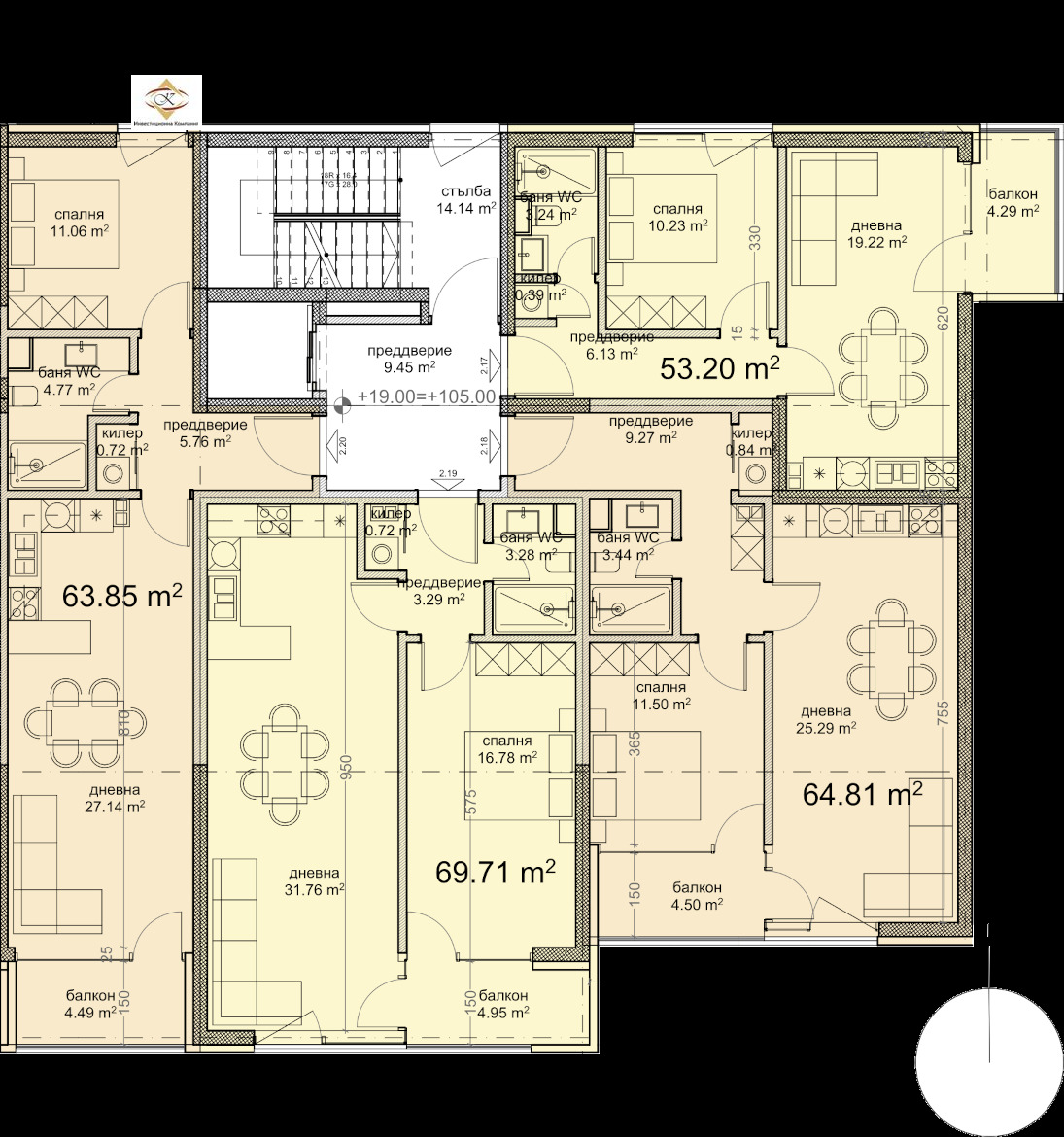 Продава 2-СТАЕН, гр. Варна, Владислав Варненчик 1, снимка 2 - Апартаменти - 54790557