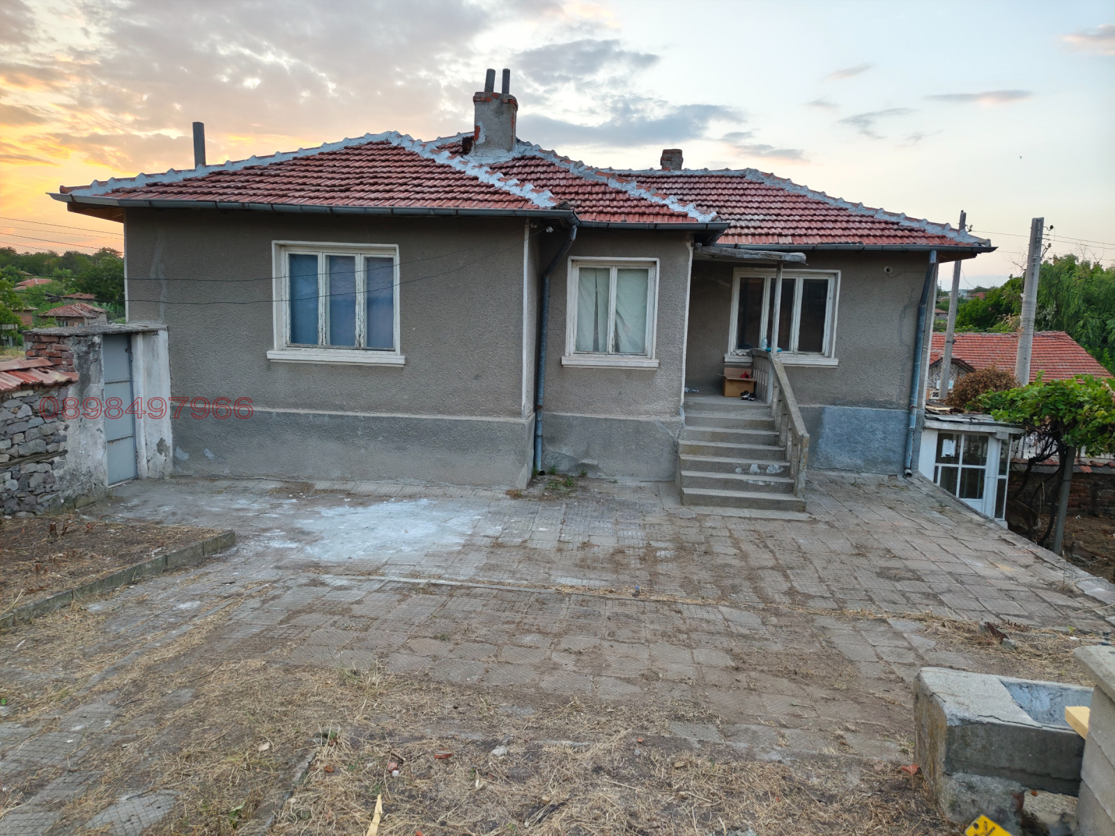 Продава КЪЩА, с. Ябълково, област Хасково, снимка 3 - Къщи - 55688397
