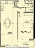 Продава  2-стаен град Варна , Владислав Варненчик 1 , 82 кв.м | 81445872