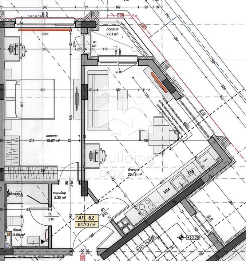 Eladó  1 hálószoba Sofia , Mladost 4 , 76 négyzetméter | 53676593 - kép [2]