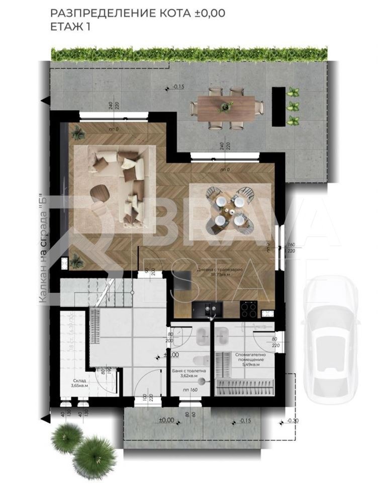 Продава КЪЩА, с. Войводиново, област Пловдив, снимка 4 - Къщи - 53369592