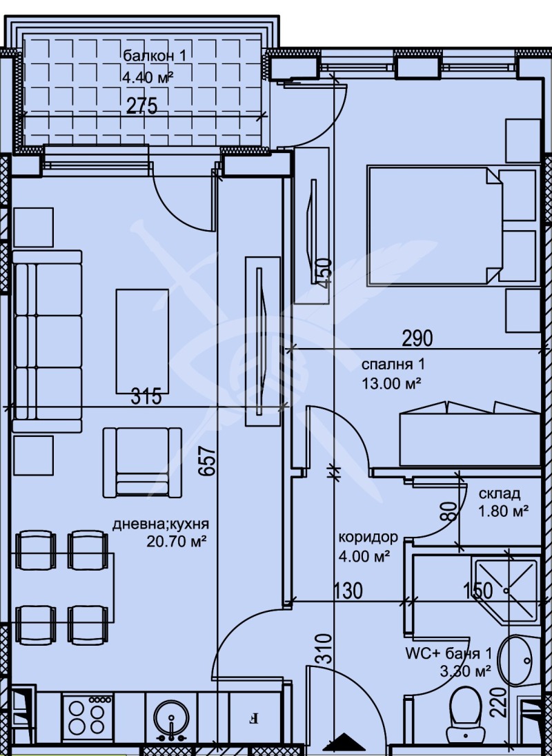 Продава 2-СТАЕН, гр. Пловдив, Кършияка, снимка 1 - Aпартаменти - 47442897