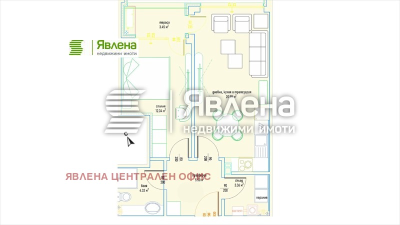 For Sale  1 bedroom Sofia , Malinova dolina , 74 sq.m | 44780604 - image [7]