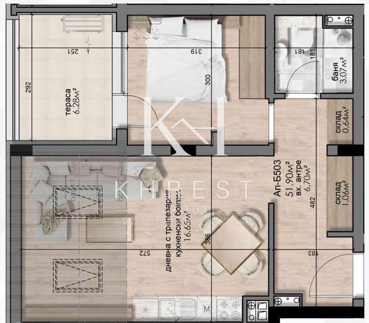 Продава 2-СТАЕН, гр. София, Люлин - център, снимка 10 - Апартаменти - 56090787
