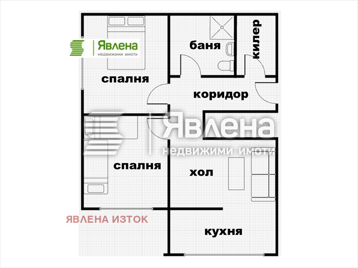Продава 3-СТАЕН, гр. София, Разсадника, снимка 9 - Апартаменти - 54963756