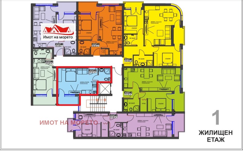 Продава 1-СТАЕН, гр. Бургас, Братя Миладинови, снимка 7 - Aпартаменти - 48291455