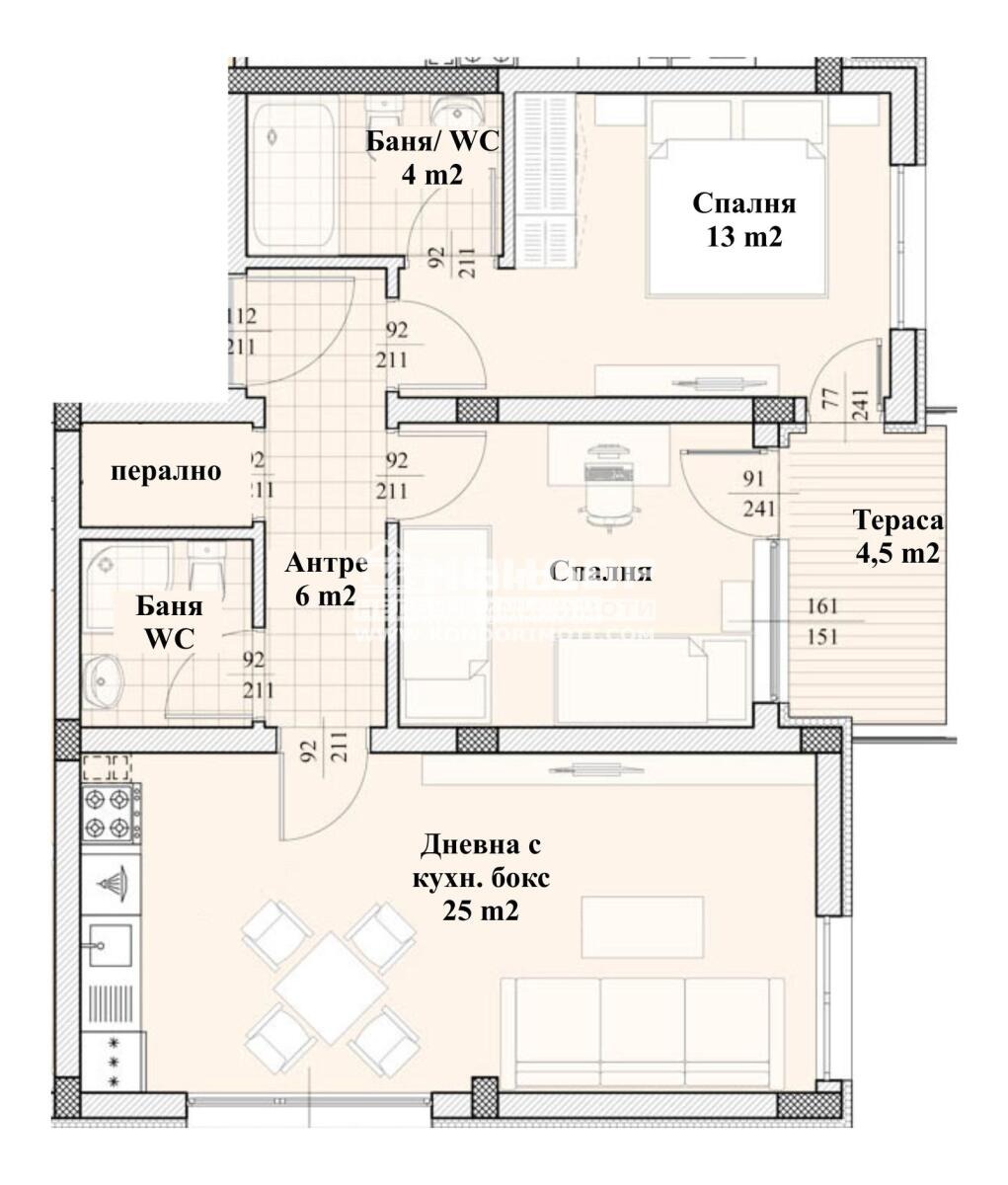 Продава 3-СТАЕН, гр. Пловдив, Христо Смирненски, снимка 16 - Апартаменти - 54024829