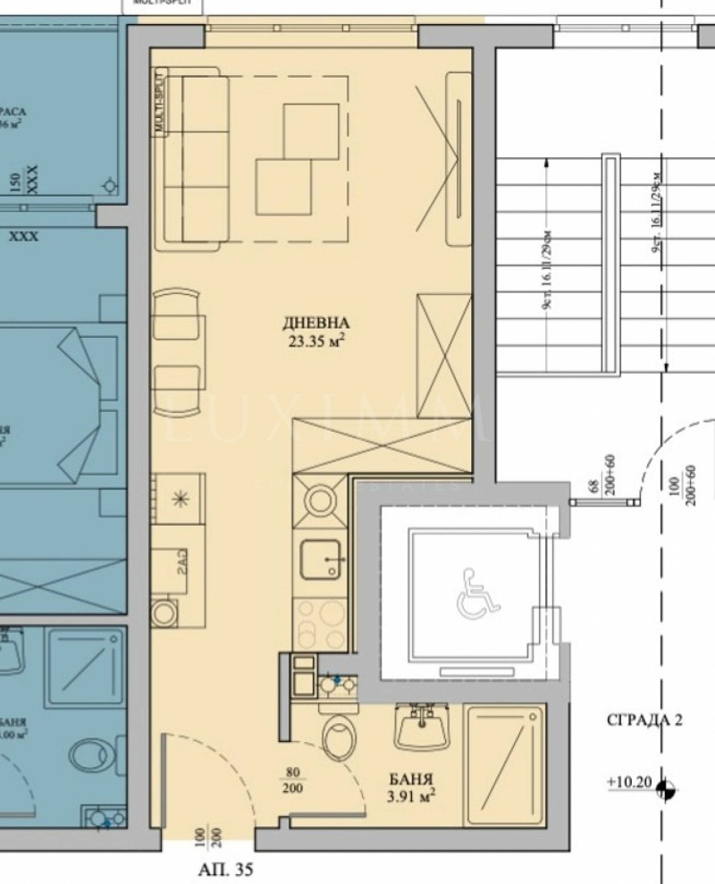 Продава 1-СТАЕН, гр. София, Малинова долина, снимка 3 - Апартаменти - 52799468