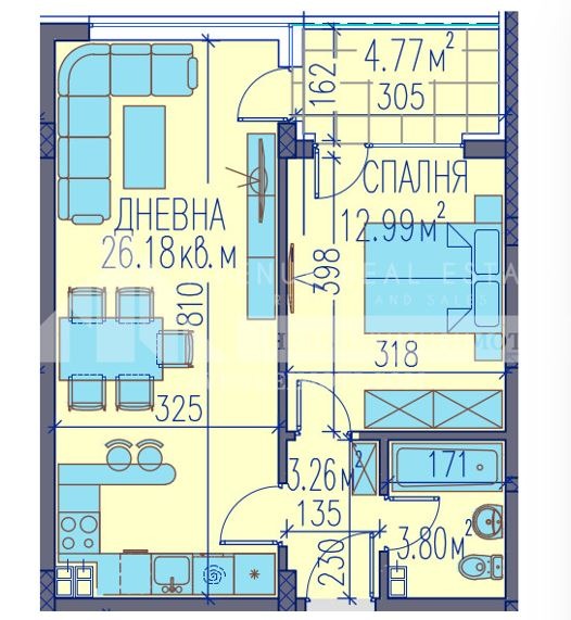 Продава 2-СТАЕН, гр. Пловдив, Каменица 2, снимка 3 - Апартаменти - 51562185