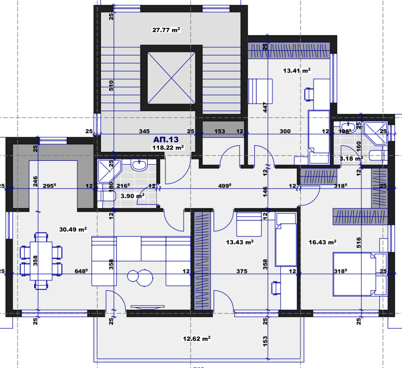Продава 4-СТАЕН, гр. Стара Загора, Железник - изток, снимка 3 - Апартаменти - 52749757
