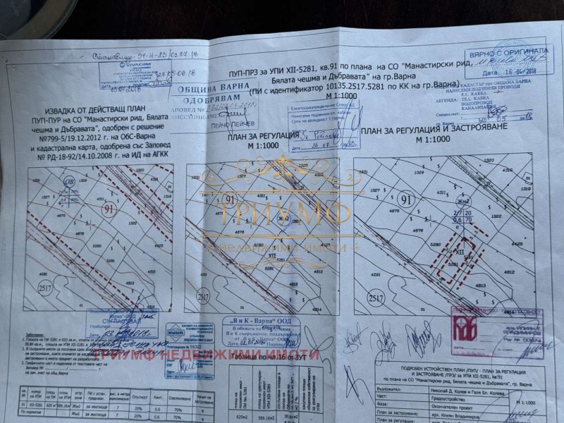 Na prodej  Spiknutí Varna , m-t Manastirski rid , 589 m2 | 61392488 - obraz [2]