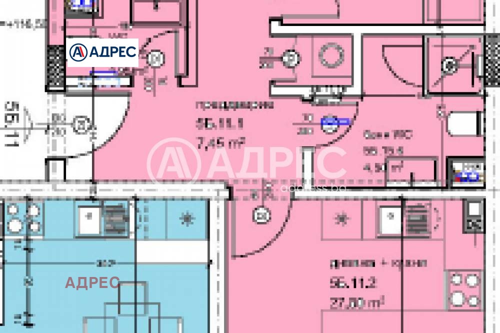Продава 3-СТАЕН, гр. Варна, Кайсиева градина