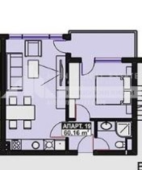 Till salu  1 sovrum region Burgas , Pomorie , 60 kvm | 90994247 - bild [2]
