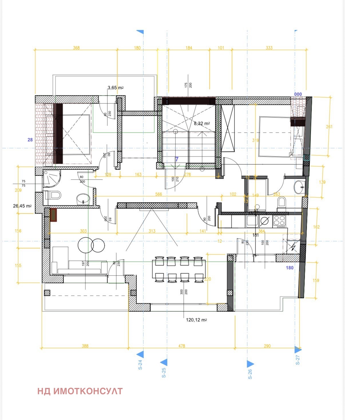 Продава 3-СТАЕН, гр. Пловдив, Център, снимка 2 - Апартаменти - 55364165