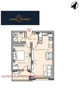 1 bedroom Ovcha kupel, Sofia 1