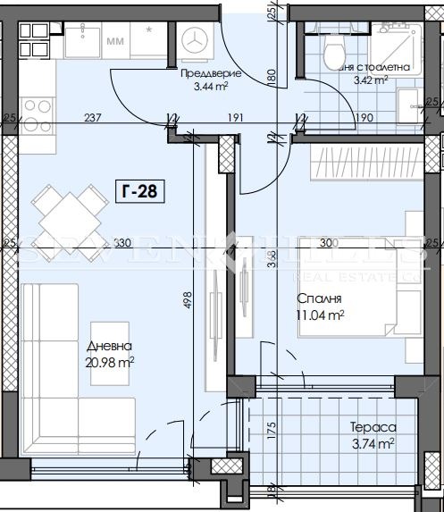 Продава  2-стаен град Пловдив , Гагарин , 62 кв.м | 30848295 - изображение [2]