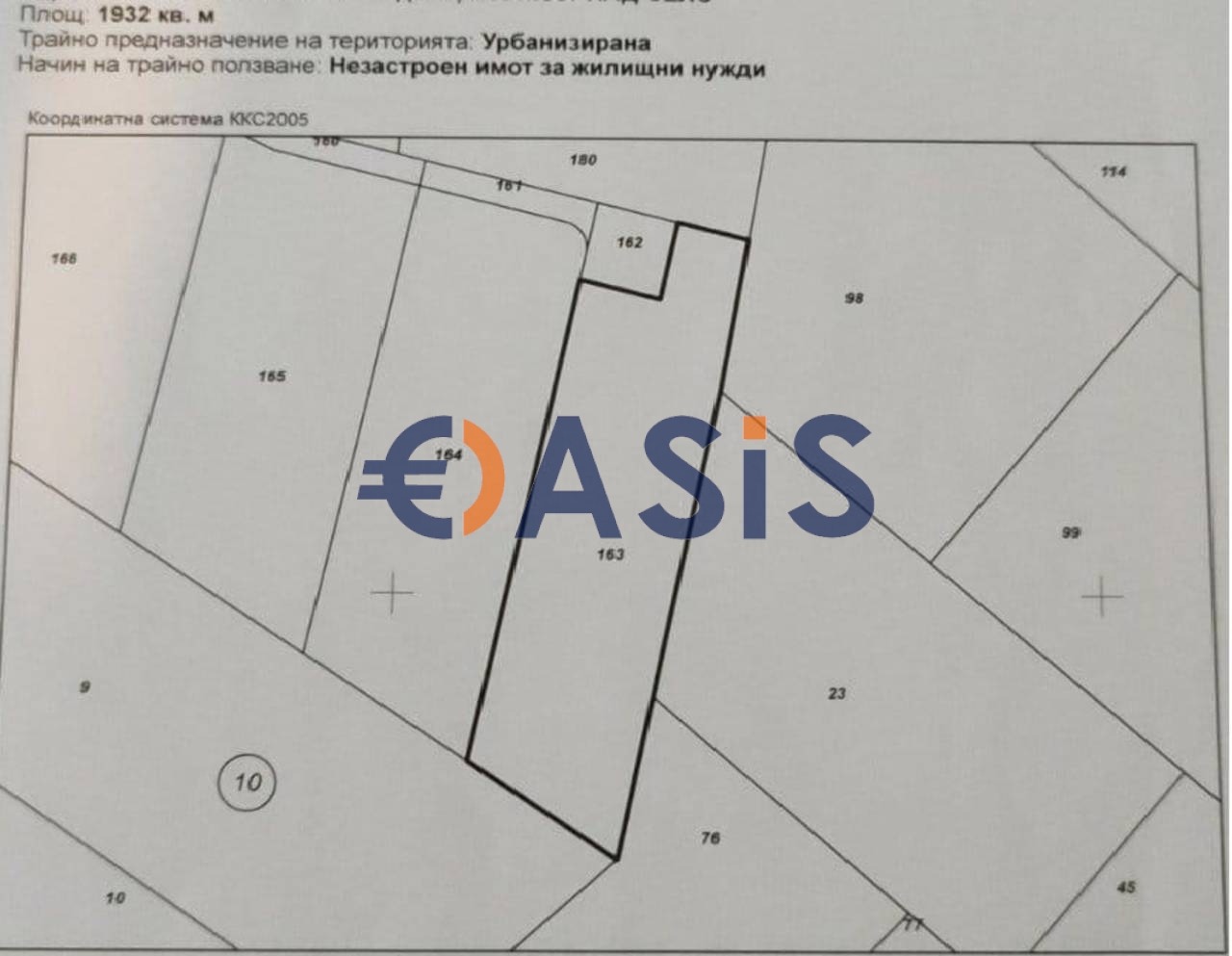 Продава ПАРЦЕЛ, с. Медово, област Бургас