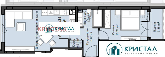 Продава  2-стаен град Пловдив , Христо Смирненски , 78 кв.м | 95782475 - изображение [3]
