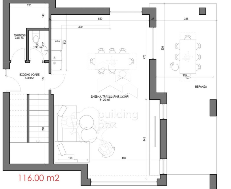 Продается  Дом область Пловдив , Белащица , 245 кв.м | 54684898 - изображение [4]