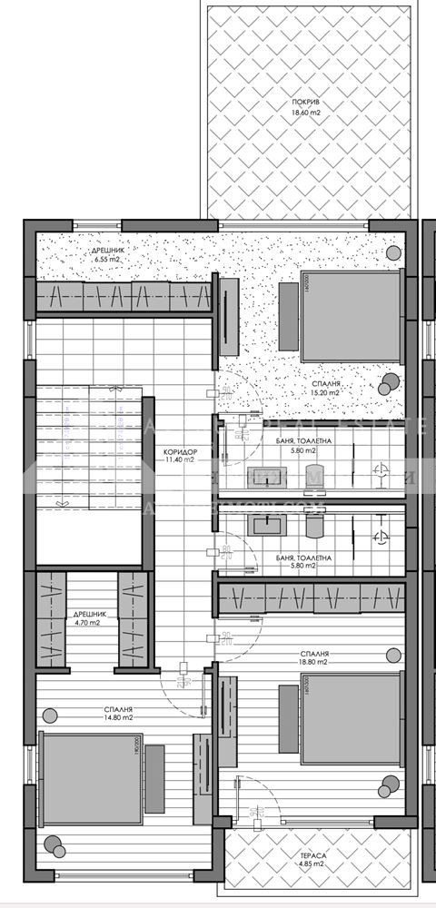 Продава КЪЩА, гр. Пловдив, Беломорски, снимка 3 - Къщи - 53953983