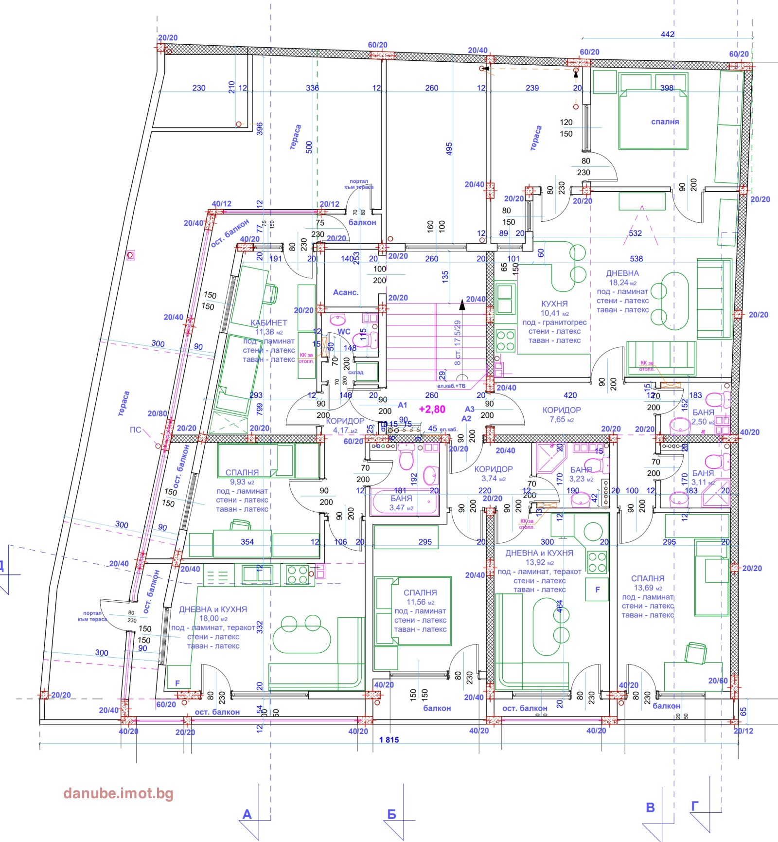Продава 3-СТАЕН, гр. Русе, Център, снимка 2 - Апартаменти - 53848833