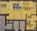 Продава 1-СТАЕН, град Бургас, Мадика • 66700 € / 130453.86 лв. • 74956868 1