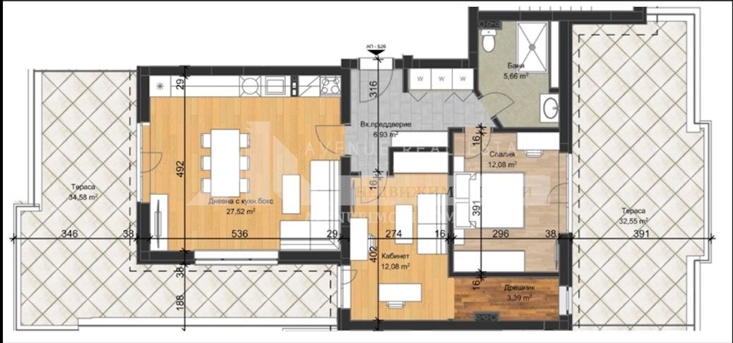 Продава 3-СТАЕН, гр. Пловдив, Остромила, снимка 2 - Апартаменти - 53682147