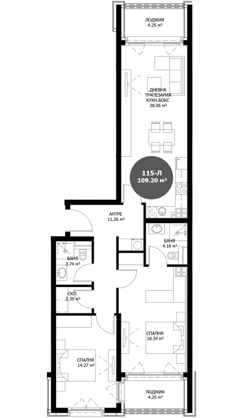 Продава 3-СТАЕН, гр. София, Витоша, снимка 13 - Апартаменти - 53110009