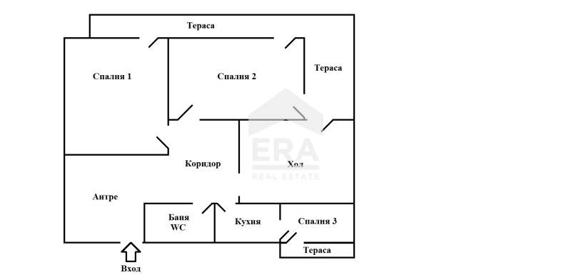 Продава ЕТАЖ ОТ КЪЩА, гр. Костинброд, област София област, снимка 16 - Етаж от къща - 48866477