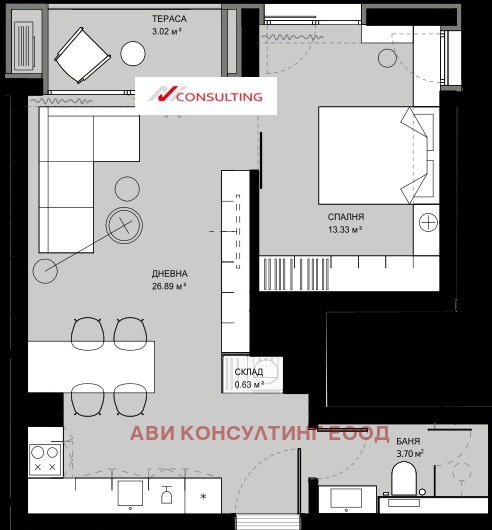 In vendita  1 camera da letto Sofia , Ovcha kupel , 68 mq | 13678325 - Immagine [13]