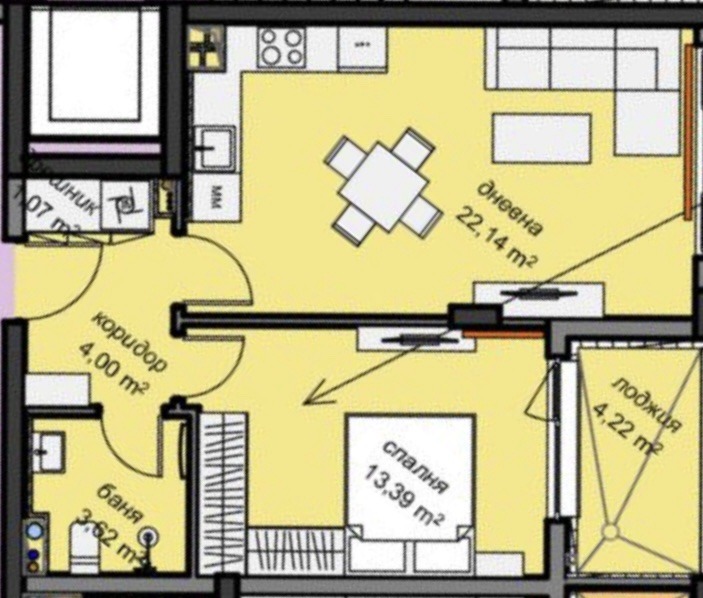 Продава 2-СТАЕН, град София, Младост 4 • 160000 € • 51735357 — Holmes.bg