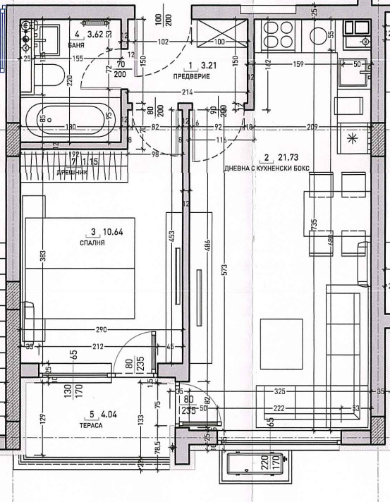 Продава 2-СТАЕН, гр. София, Малинова долина