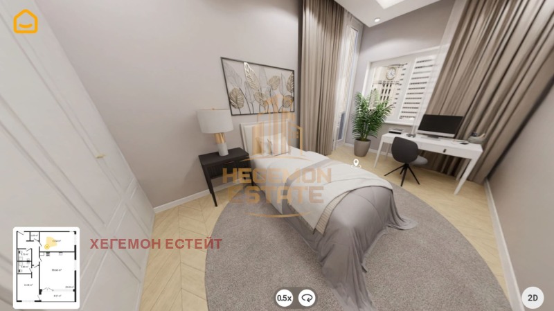 De vânzare  2 dormitoare Varna , Caisieva gradina , 114 mp | 78411687 - imagine [6]