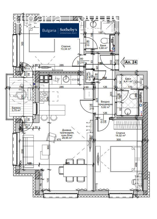 Продава 3-СТАЕН, гр. София, Люлин 8, снимка 5 - Апартаменти - 54129685