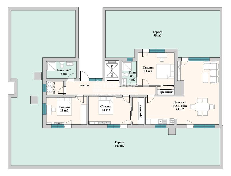 Продава  Многостаен град Пловдив , Въстанически , 368 кв.м | 72398754 - изображение [2]