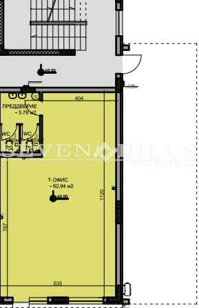 Zu verkaufen  Büro Plowdiw , Mladeschki Halm , 96 qm | 78983674 - Bild [2]