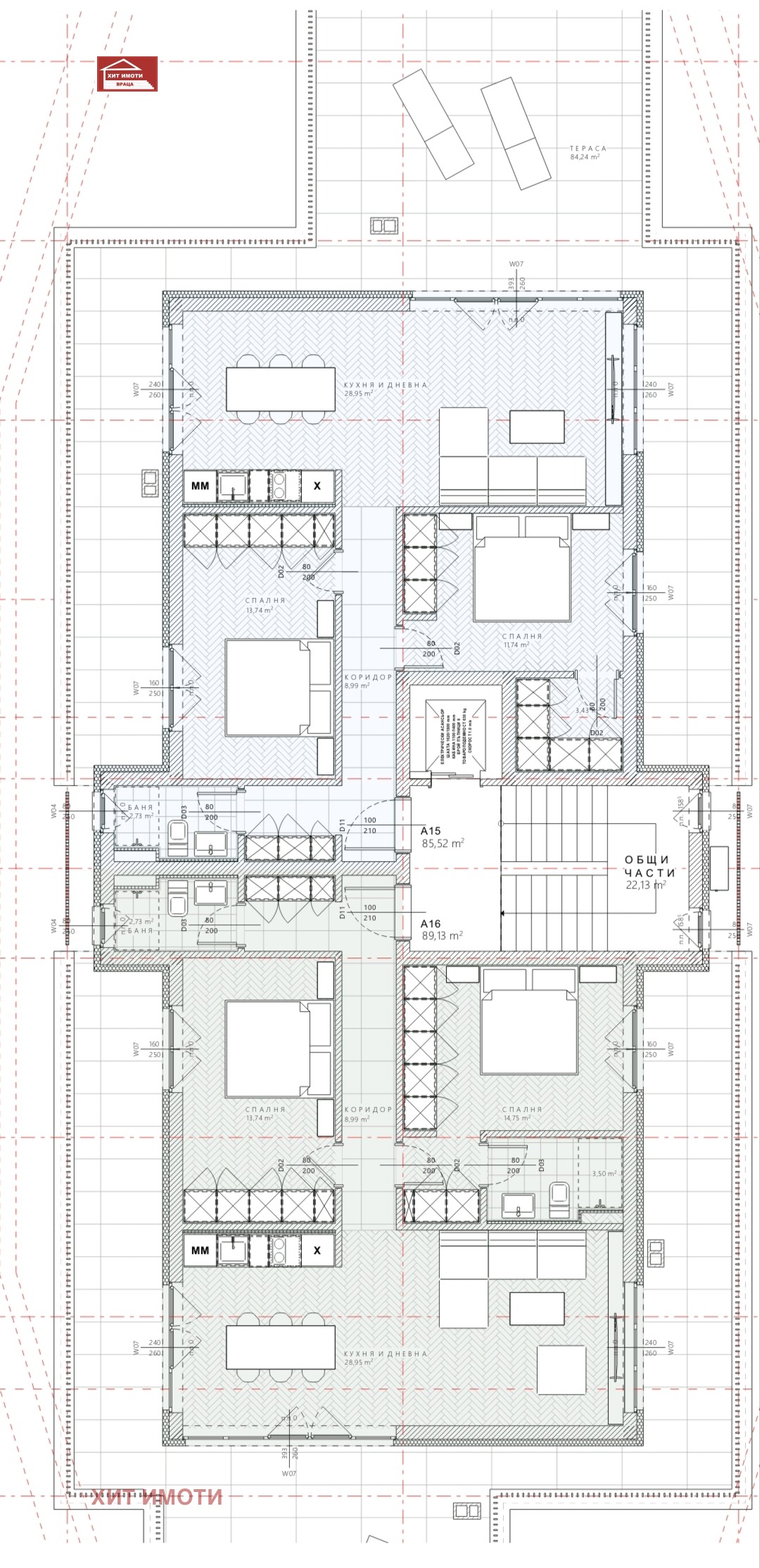 Продава 3-СТАЕН, гр. Враца, Река Лева, снимка 4 - Апартаменти - 54699484